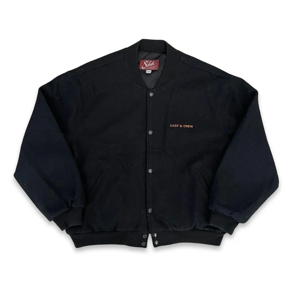 Babylon 5 Crusade Embroidered Cast & Crew Lined Jacket Black M - Picture 2 of 4